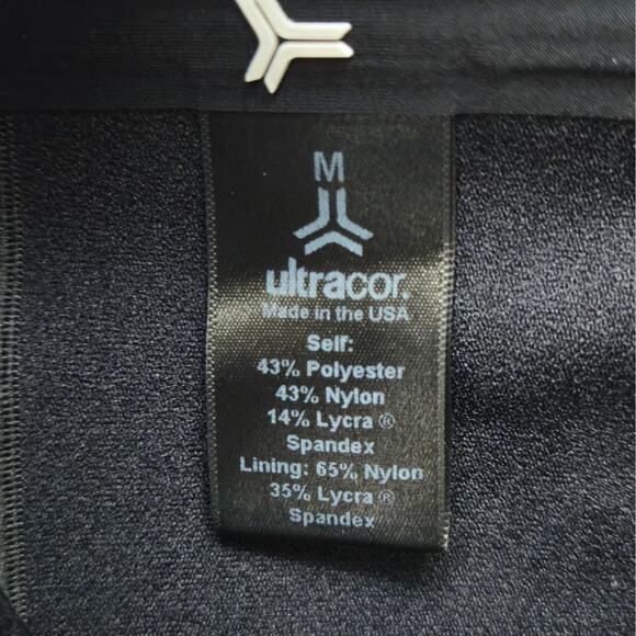 Ultracor Diamond Mesh Pixel Ultra-High Leggings Blue Size Medium - Picture 6 of 7